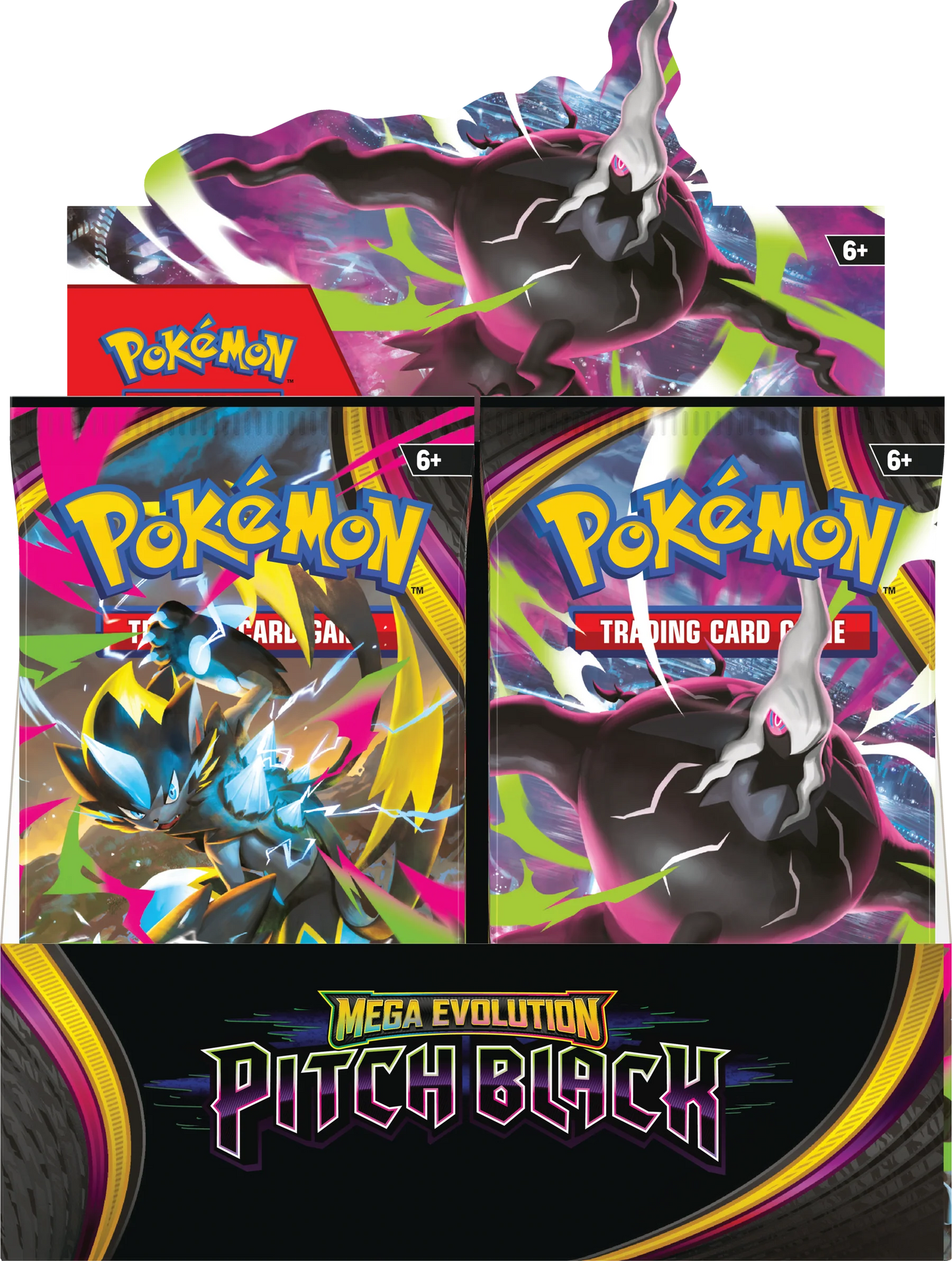 Pokémon TCG: Mega Evolution - Pitch Black - Booster Box - Ingles - Cherisaur Store
