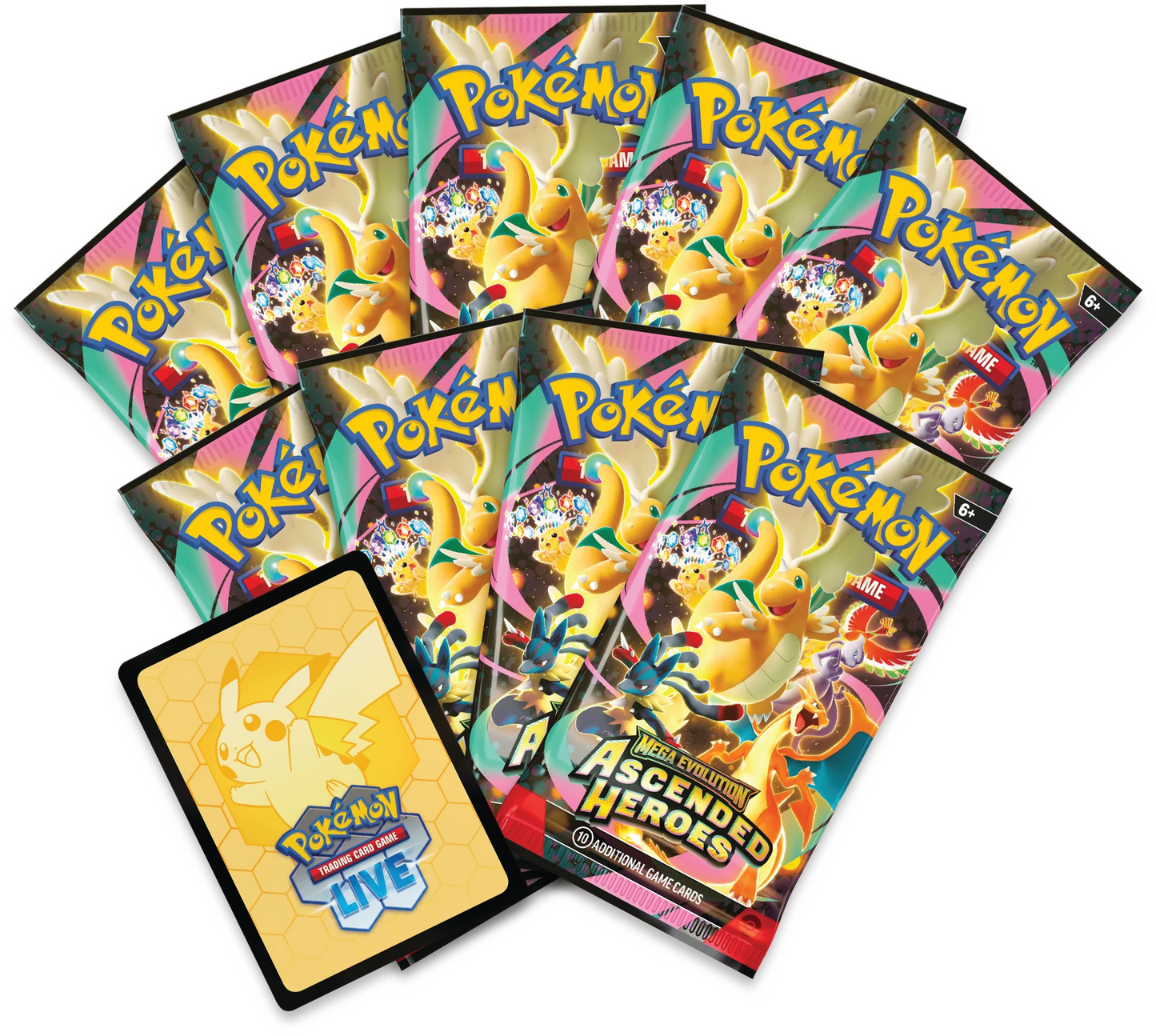 Pokémon TCG: Mega Evolution - Ascended Heroes - Elite Trainer Box - Inglés - Cherisaur Store