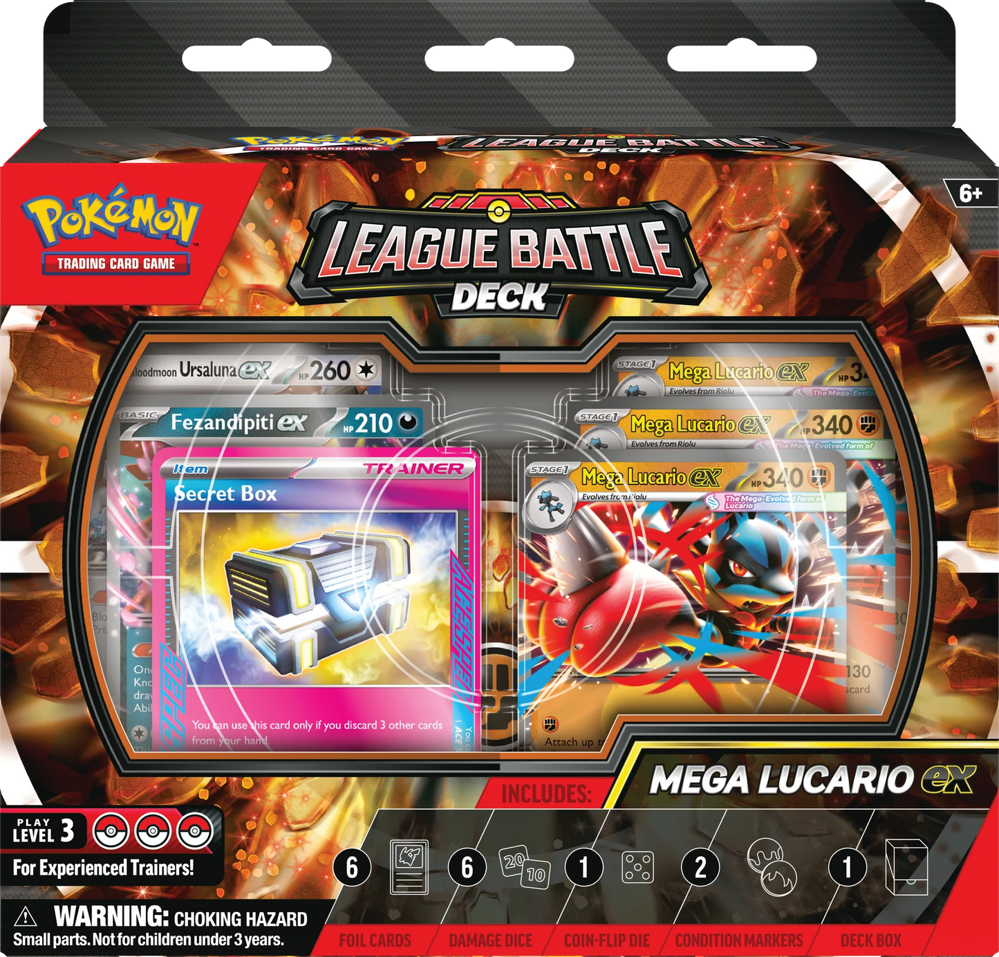 Pokémon TCG: Mega Evolution - League Battle Deck - Mega Lucario EX - Ingles - Cherisaur Store