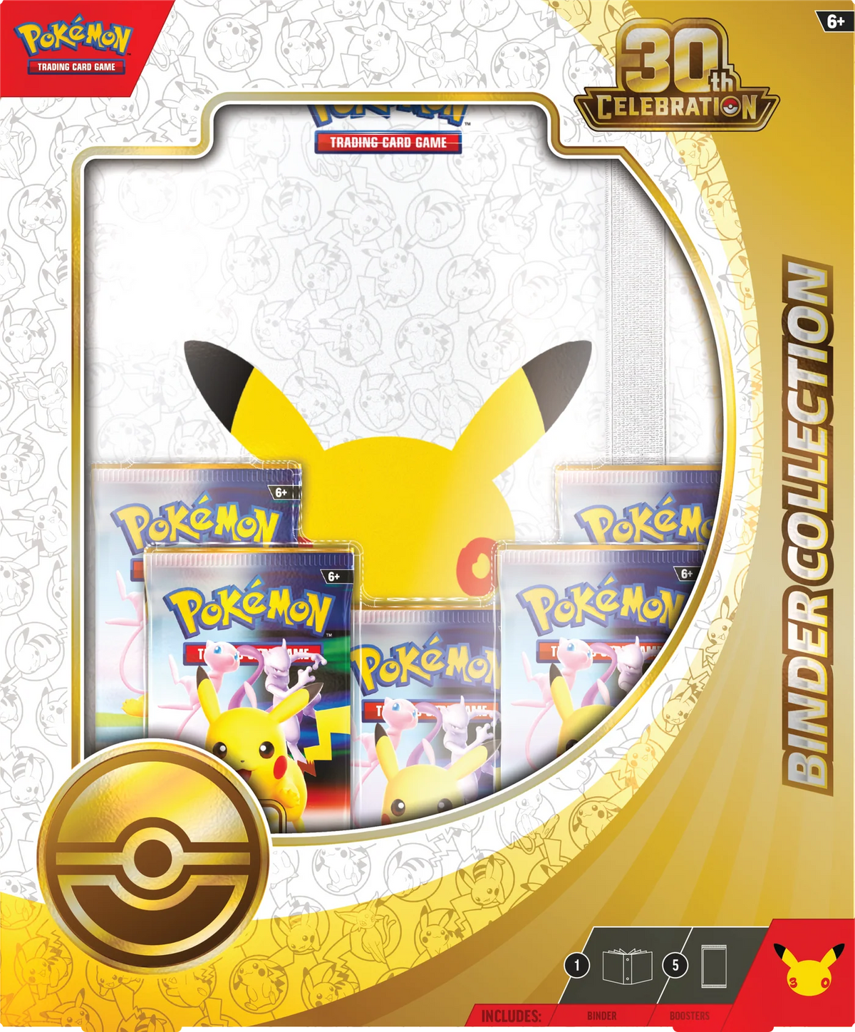 Pokémon TCG: 30th Celebration - Binder Collection - Ingles - Cherisaur Store