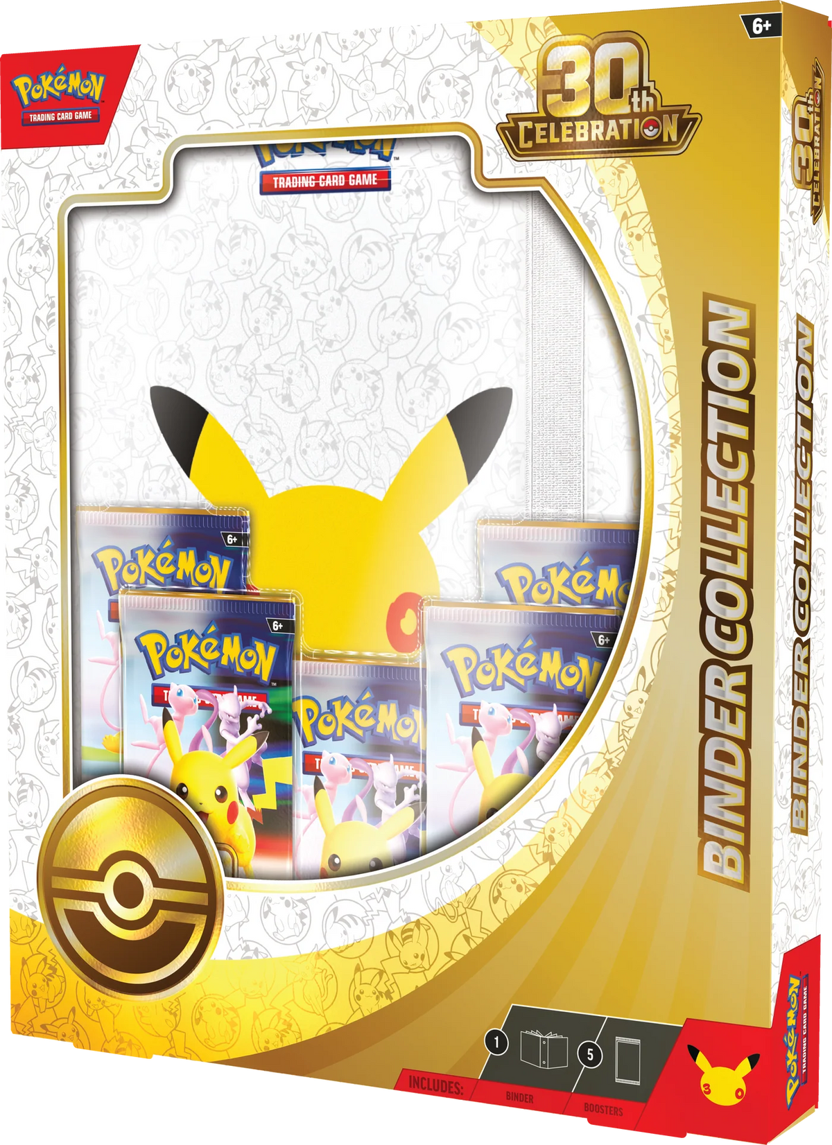 Pokémon TCG: 30th Celebration - Binder Collection - Ingles - Cherisaur Store