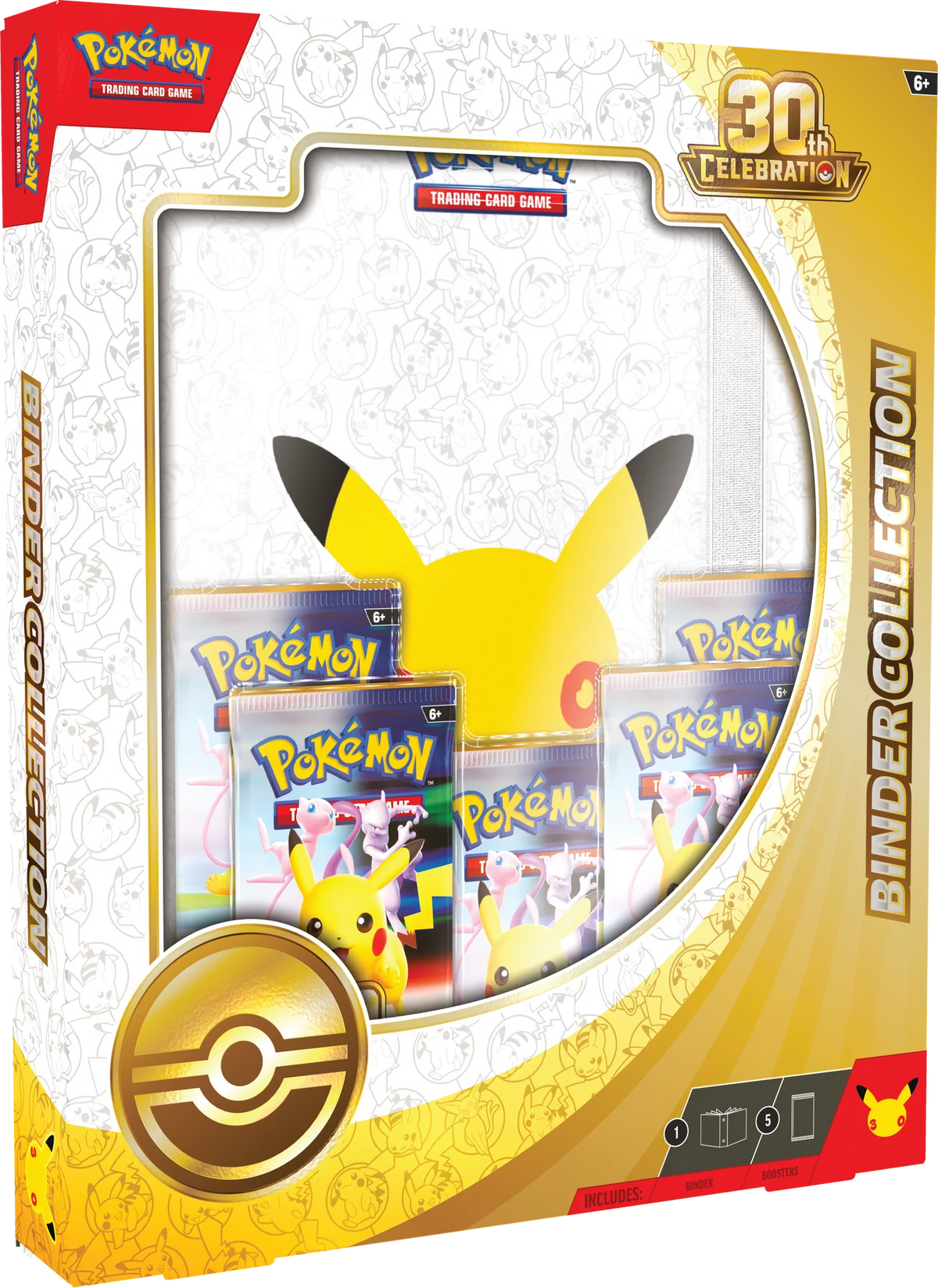 Pokémon TCG: 30th Celebration - Binder Collection - Ingles - Cherisaur Store