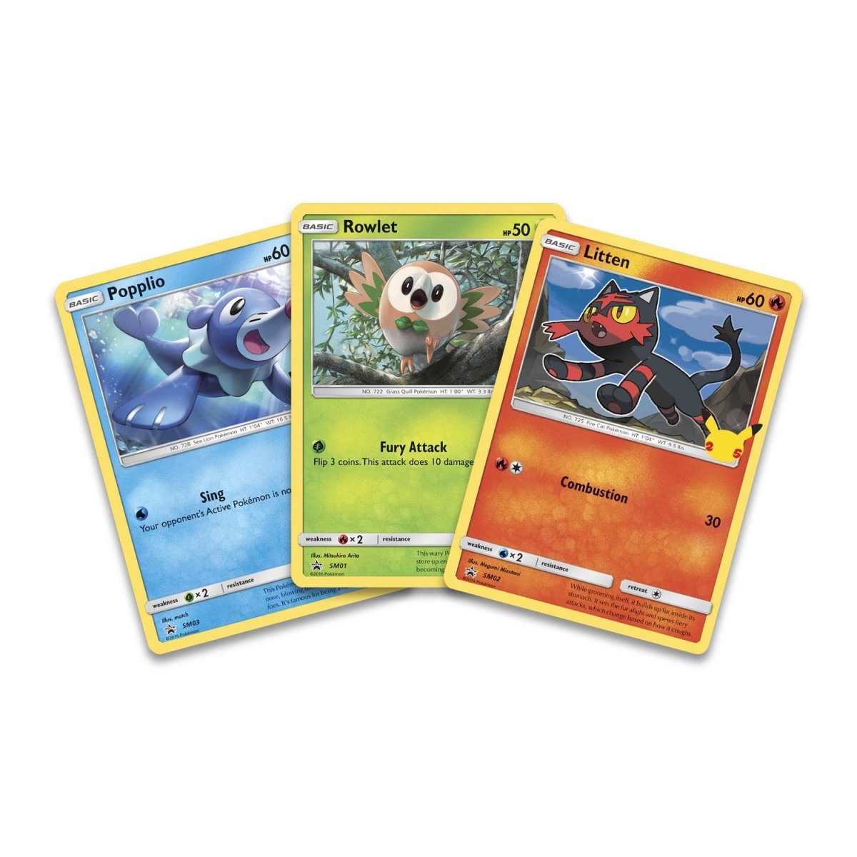 Pokémon TCG: 25 Train On - First Starter Pack Galar/Alola - Inglés - Cherisaur Store