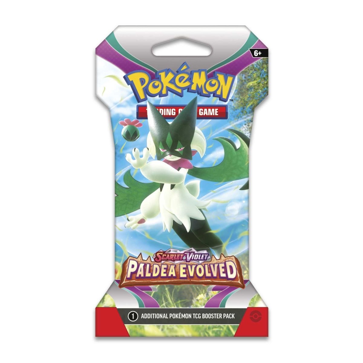 Pokémon TCG: Scarlet & Violet - Paldea Evolved - Sleeved Booster Pack - Inglés - Cherisaur Store