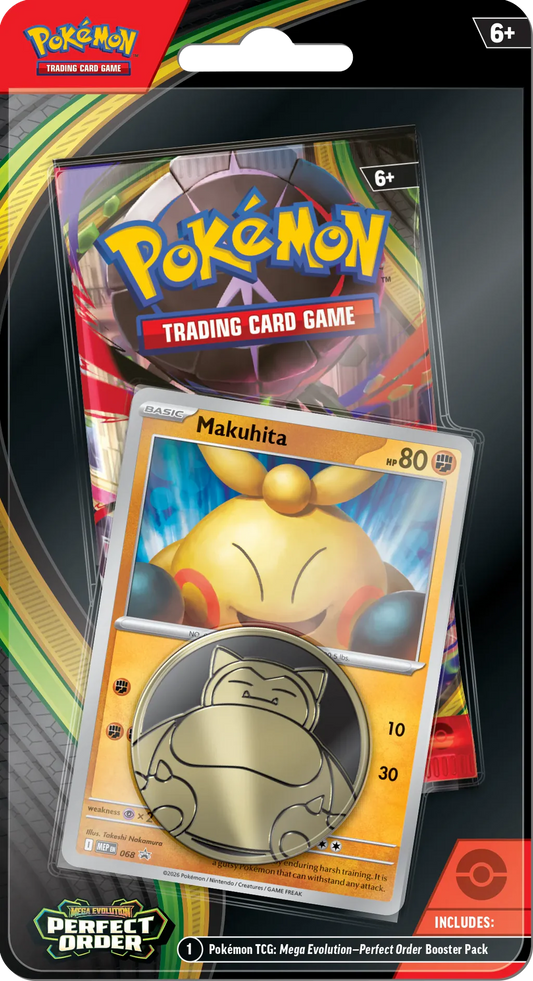 Pokémon TCG: Mega Evolution - Perfect Order - 1-Blister Booster Pack - Ingles - Cherisaur Store