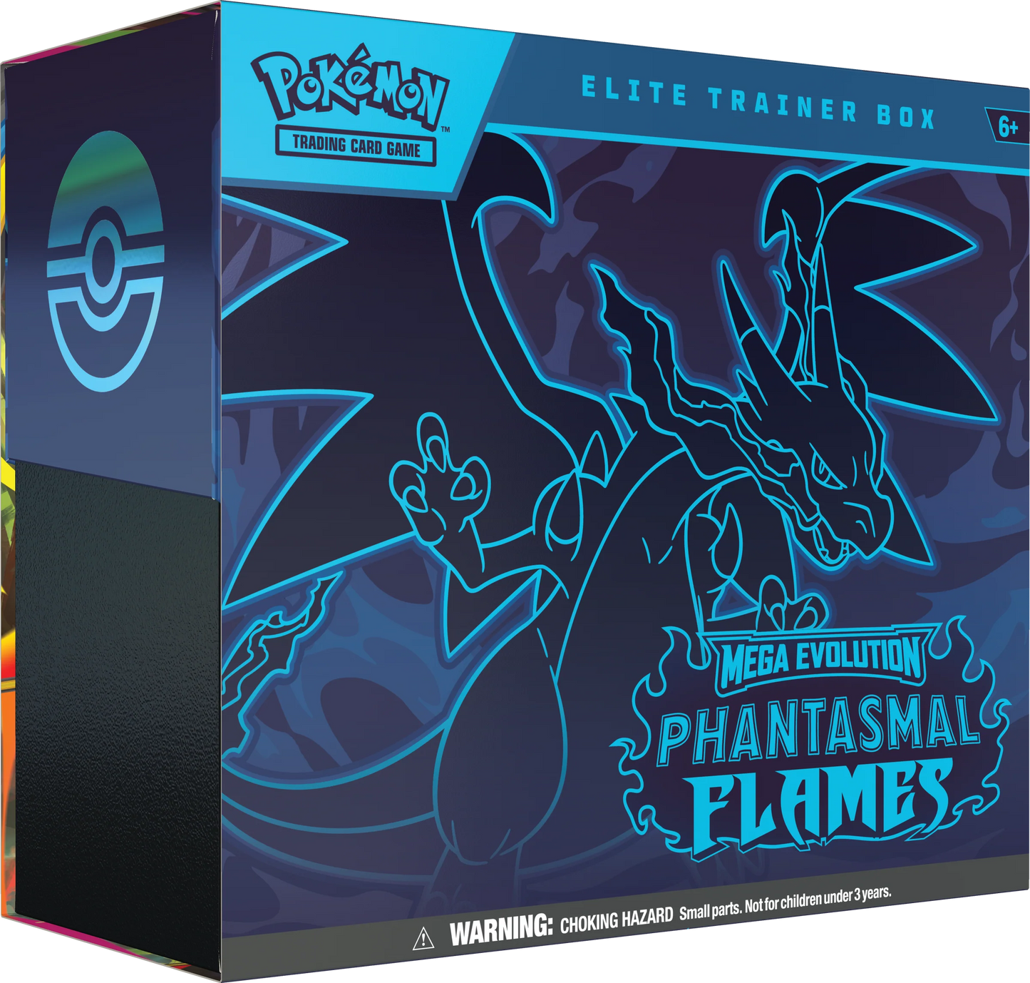 Pokémon TCG: Mega Evolution - Phantasmal Flames - Elite Trainer Box - Inglés - Cherisaur Store