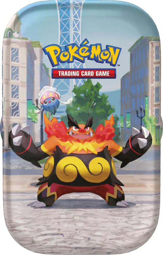 Pokémon JCC: Mega Evolucion - Lumiose City Mini Tin Individual (Modelo Aleatorio) - Español - Cherisaur Store