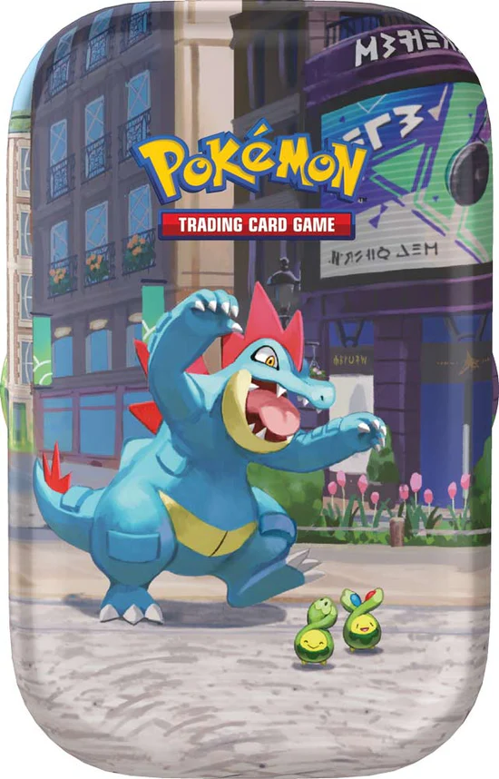 Pokémon JCC: Mega Evolucion - Lumiose City Mini Tin Individual (Modelo Aleatorio) - Español - Cherisaur Store
