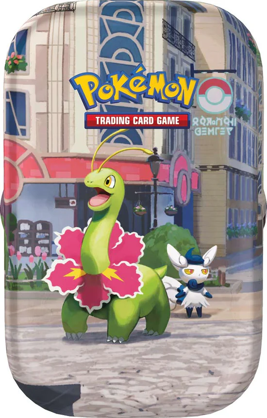 Pokémon JCC: Mega Evolucion - Lumiose City Mini Tin Individual (Modelo Aleatorio) - Español - Cherisaur Store
