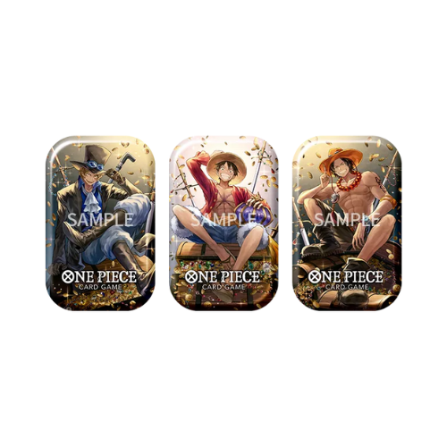 One Piece Card Game - TS-02 - Tin Pack Set Vol. 2 (Diseño aleatorio) - 2 Booster Packs - Inglés - Cherisaur Store