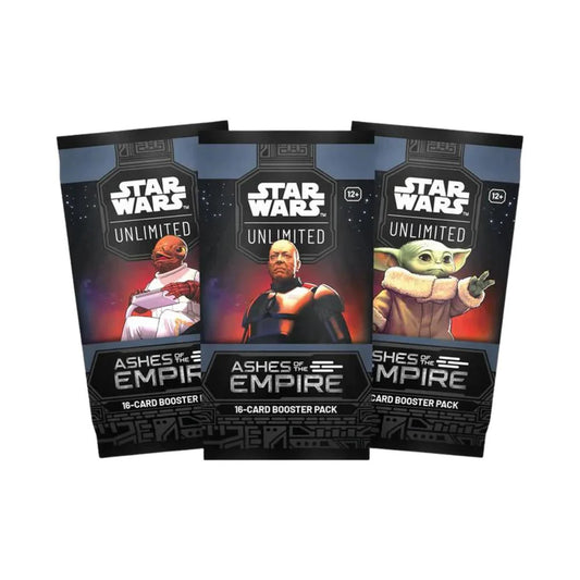 Star Wars Unlimited TCG: - Ashes of the Empire - Booster Pack Individual - Ingles - Cherisaur Store