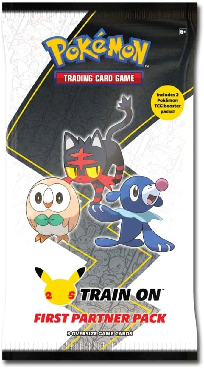 Pokémon TCG: 25 Train On - First Starter Pack Galar/Alola - Inglés - Cherisaur Store