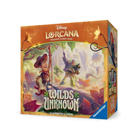 Ravensburger Disney Lorcana TCG: Wilds Unknown - Illumineer's Trove (8 sobres + accesorios) - Ingles - Cherisaur Store