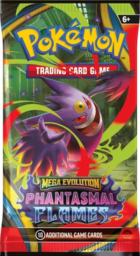Pokémon TCG: Mega Evolution - Phantasmal Flames - Booster Box - Ingles - Cherisaur Store