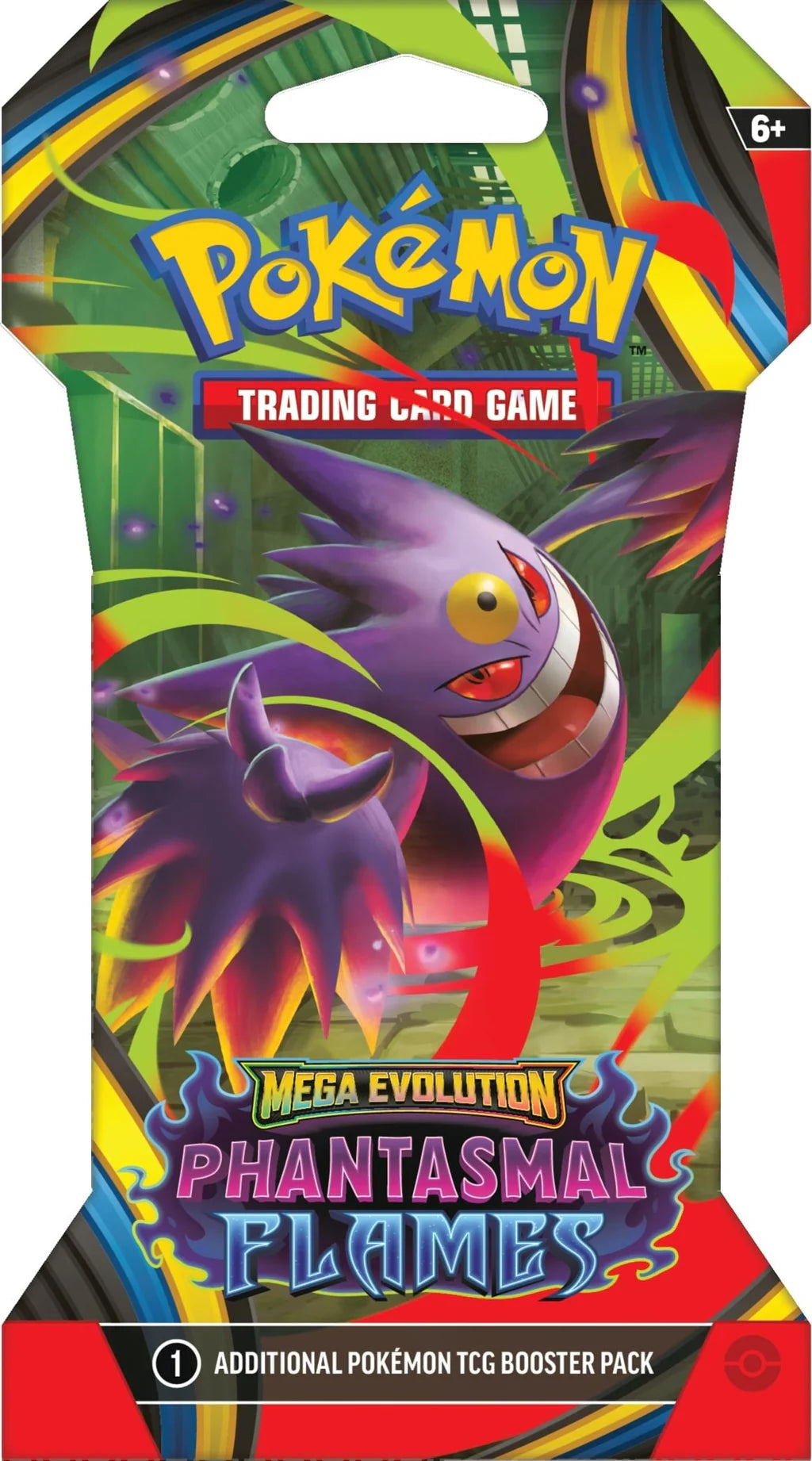 Pokémon TCG: Mega Evoluction - Phantasmal Flames - Sleeved Booster Pack - Ingles - Cherisaur Store
