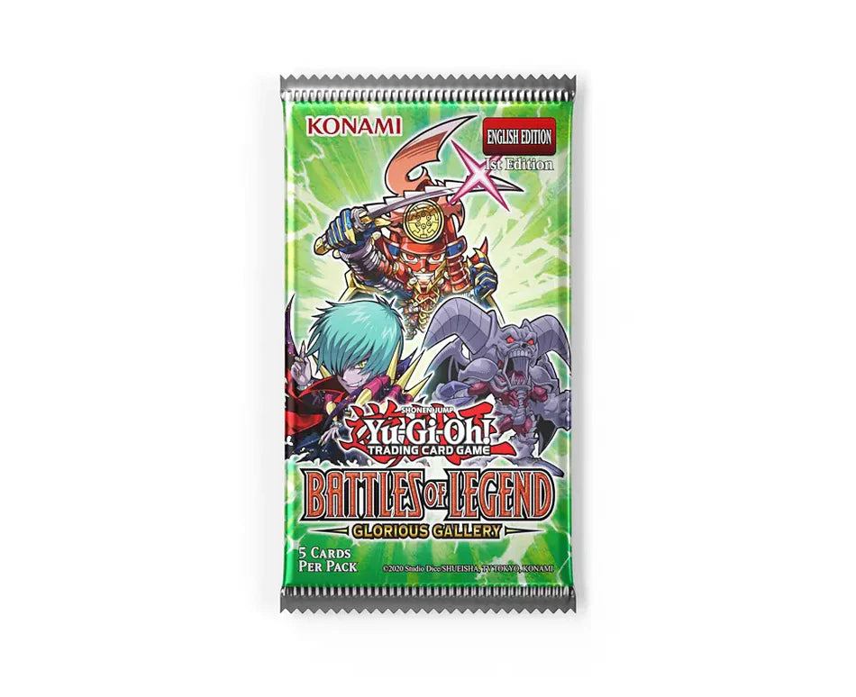Yu-Gi-Oh! - Batallas de Leyenda - Galeria Gloriosa - Booster Pack Individual - Español - Cherisaur Store