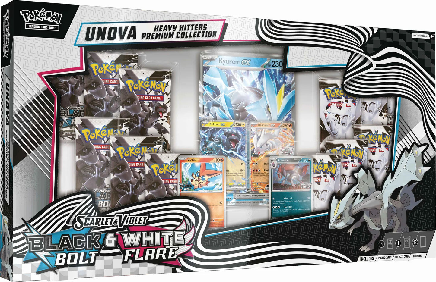 Pokémon TCG: Scarlet & Violet - Unova Heavy Hitters Premium Collection - Ingles - Cherisaur Store