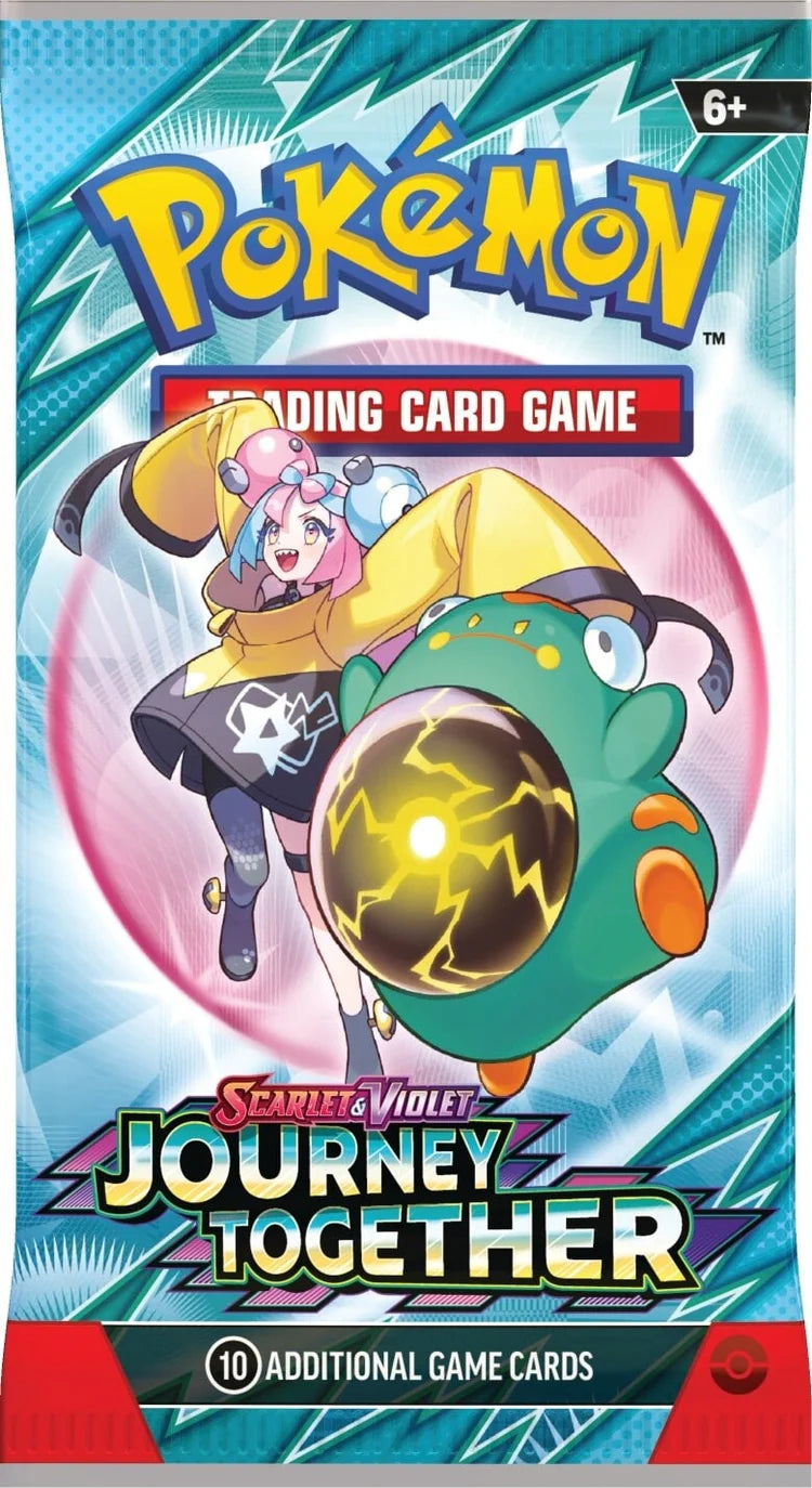 Pokémon TCG: Scarlet & Violet - Journey Together - Booster Pack Individual - Inglés - Cherisaur Store