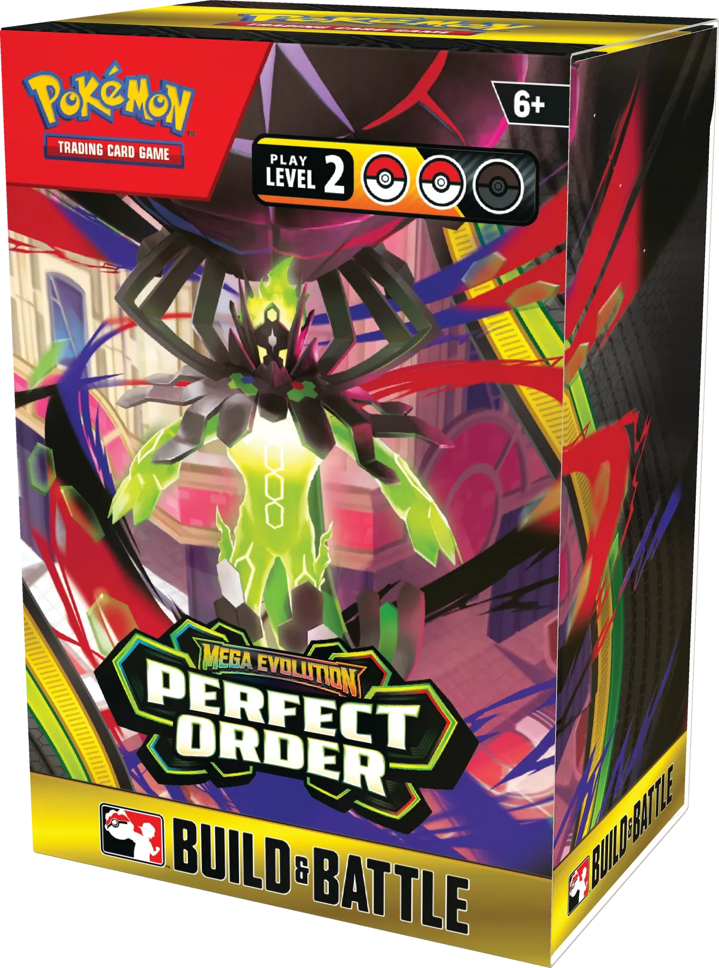 Pokémon TCG: Mega Evolution - Perfect Order - Build & Battle - Ingles - Cherisaur Store