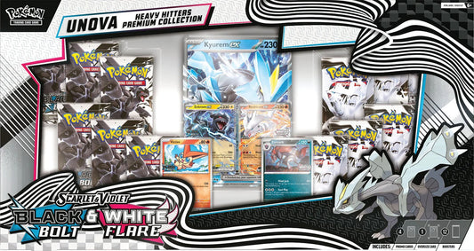 Pokémon TCG: Scarlet & Violet - Unova Heavy Hitters Premium Collection - Ingles - Cherisaur Store