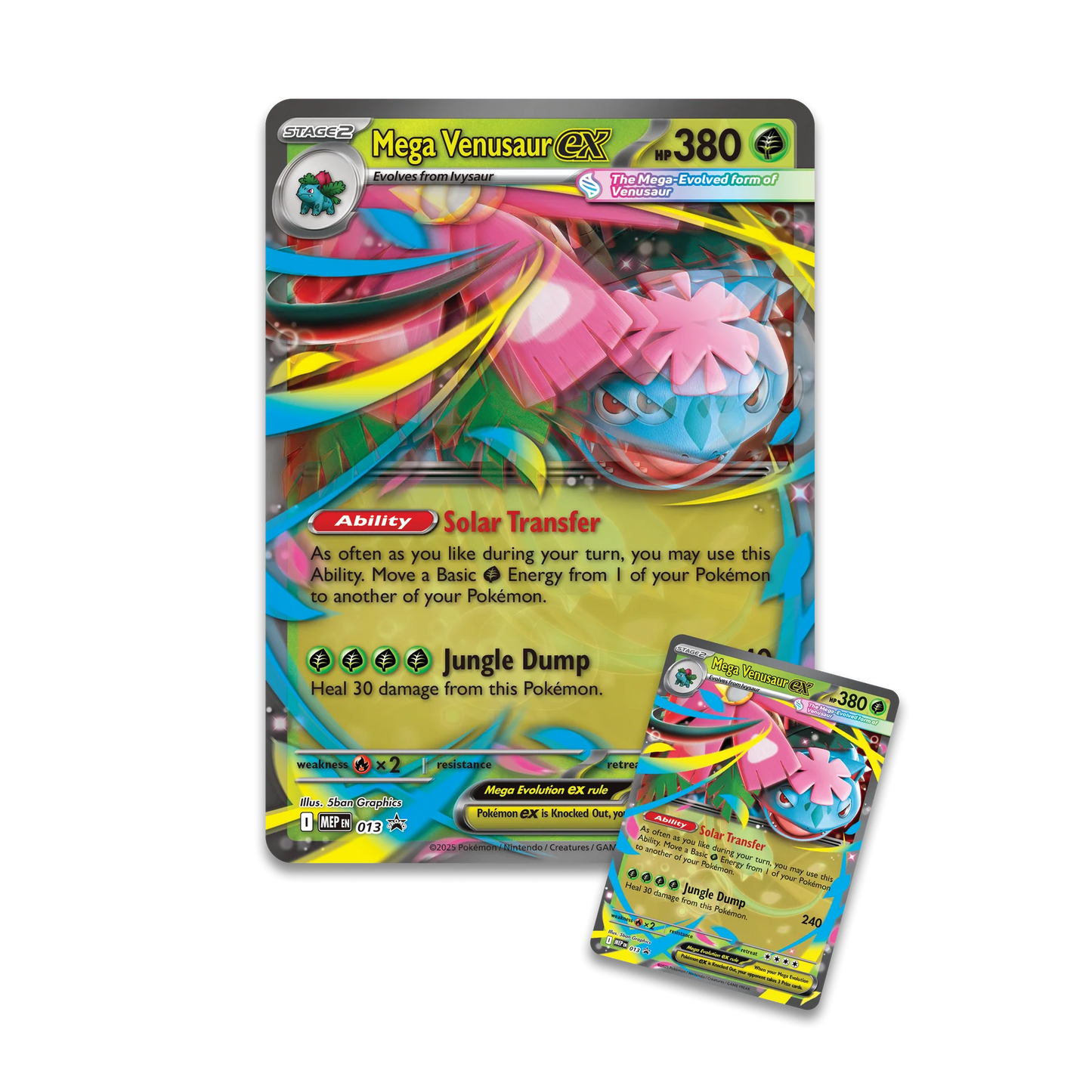 Pokémon TCG: Mega Venusaur EX - Premium Collection - Inglés - Cherisaur Store