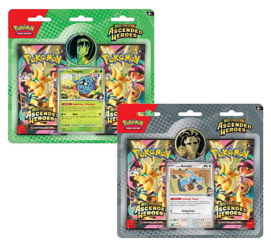 Pokémon TCG: Mega Evolution - Ascended Heroes - Collection Erika/Larry - Inglés - Cherisaur Store