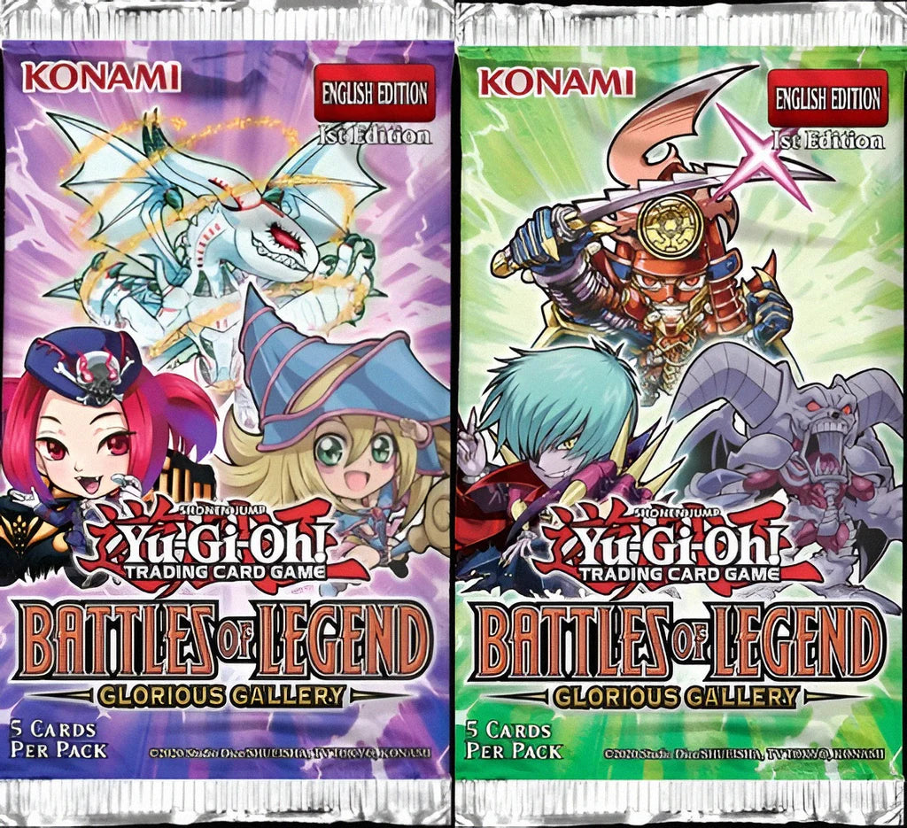 Yu-Gi-Oh! - Batallas de Leyenda - Galeria Gloriosa - Booster Pack Individual - Español - Cherisaur Store