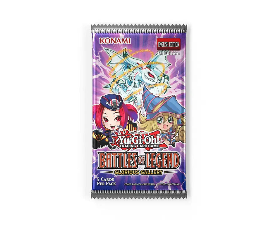 Yu-Gi-Oh! - Batallas de Leyenda - Galeria Gloriosa - Booster Pack Individual - Español - Cherisaur Store