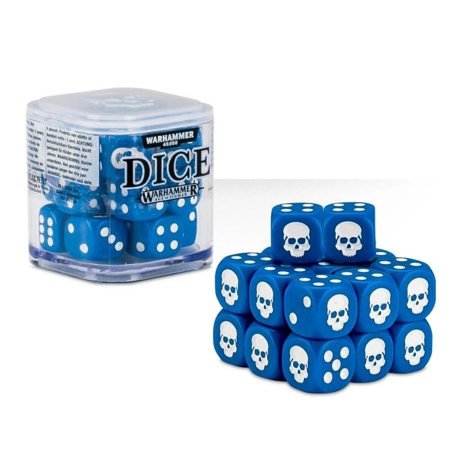 Warhammer 40K - Dice Set (Color al azar) - Cherisaur Store