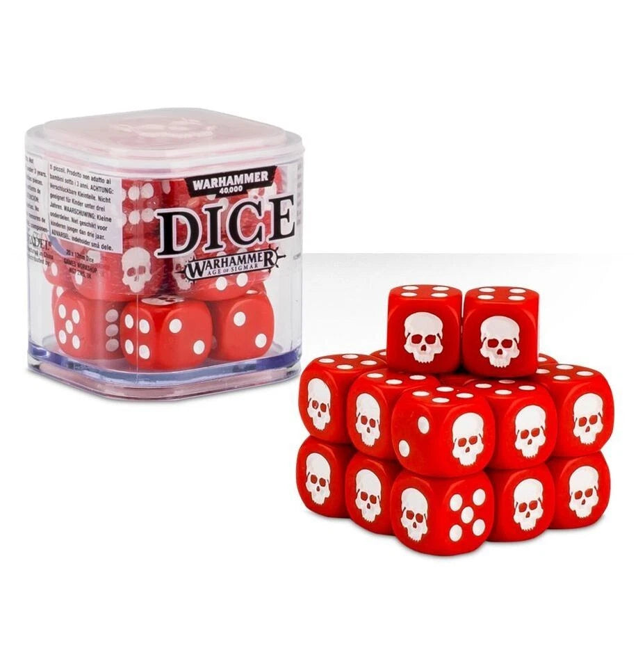 Warhammer 40K - Dice Set (Color al azar) - Cherisaur Store