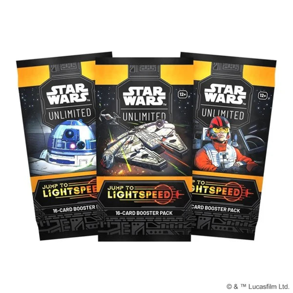 Star Wars Unlimited TCG: - Jump to Lightspeed - Booster Pack Individual - Ingles - Cherisaur Store